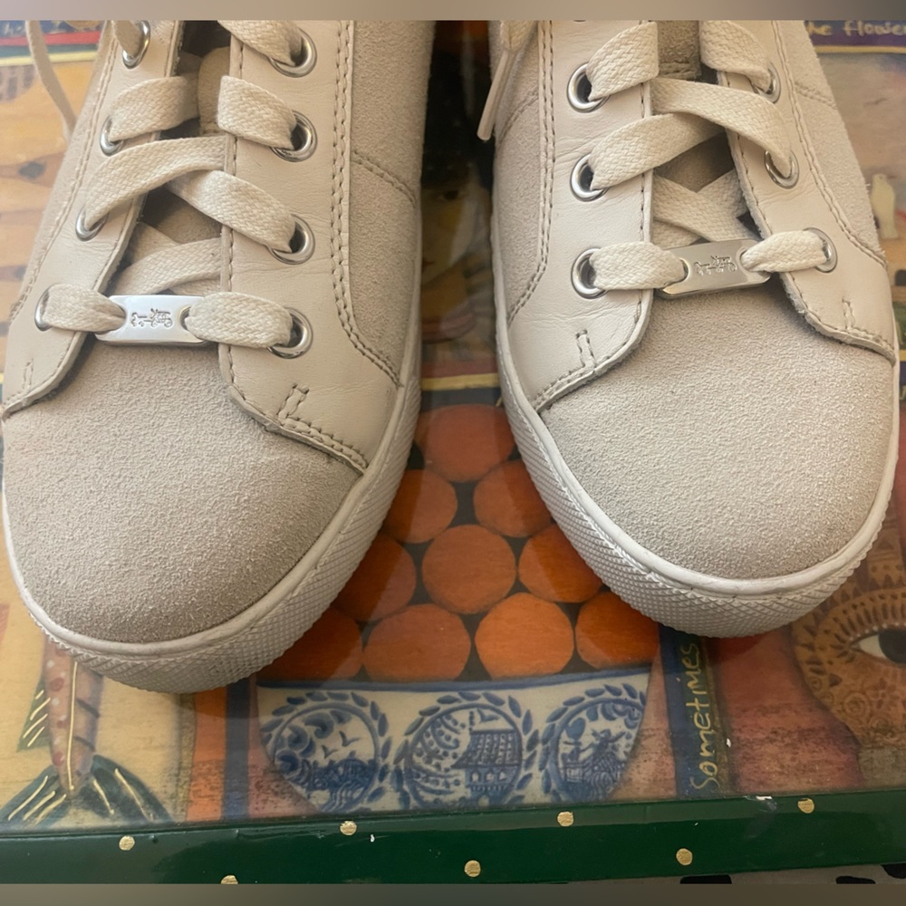 Coach Paddy suede sneakers. Casual, elevated classic, sporty, luxury, minimalist - Picture 6 of 10